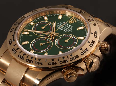 rolex daytona green dial discontinued|rolex daytona with green face.